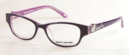 Skechers SE-1524 (SK 1524) Eyeglasses, O24 (PUR) - Purple