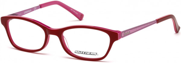 Skechers SE1623 Eyeglasses, 066 - Shiny Red