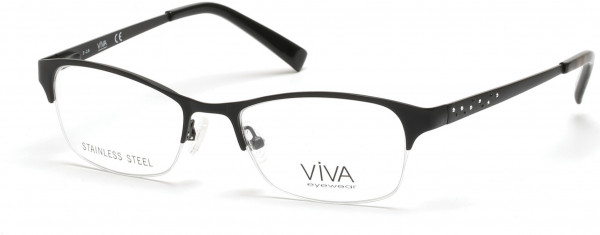 Viva VV4507 Eyeglasses, 002 - Matte Black