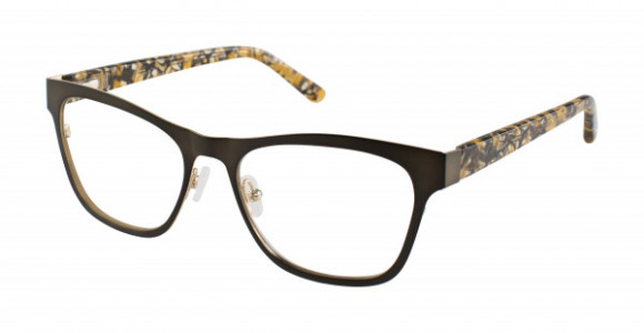 L.A.M.B. LA036 Eyeglasses, Green Gold (GRN)