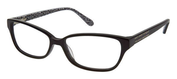 Lulu Guinness L909 Eyeglasses, Black (BLK)