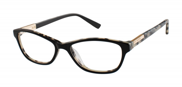Ted Baker B744 Eyeglasses, Black/Ivory (BLK)