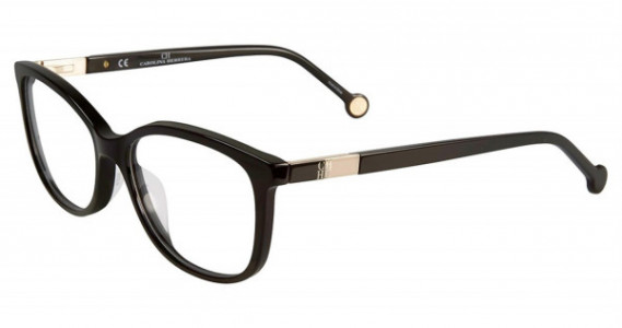 Carolina Herrera VHE674K Eyeglasses, Shiny Black 700Y