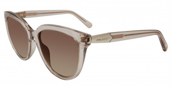 Nina Ricci SNR066 Sunglasses, Shiny Beige 06Y1