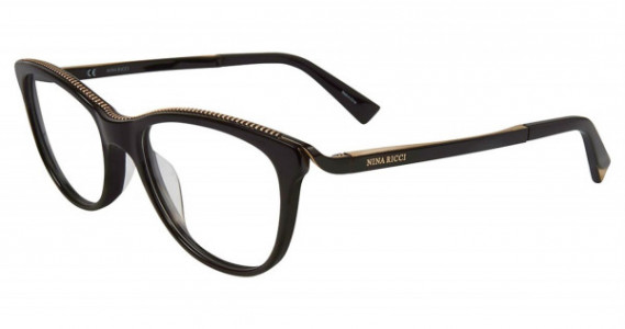 Nina Ricci VNR028 Eyeglasses, Shiny Black 700