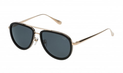 dunhill SDH044 Sunglasses, Shiny Black 700P