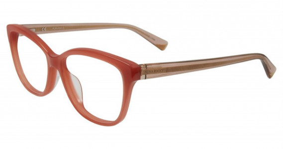 Nina Ricci VNR020 Eyeglasses, Clear Opal Pink 03G9