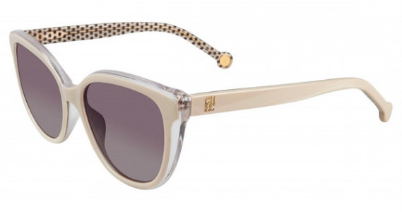Carolina Herrera SHE694 Sunglasses, Ivory Shiny Crystal 0Ar7