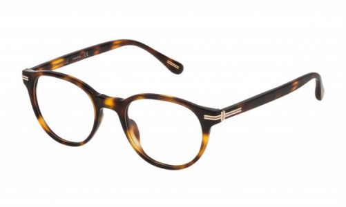 dunhill VDH024 Eyeglasses, Orange Havana 748