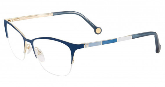 Carolina Herrera VHE076K Eyeglasses, Blue 354