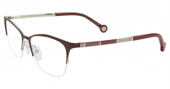 Carolina Herrera VHE076K Eyeglasses, Brown 522