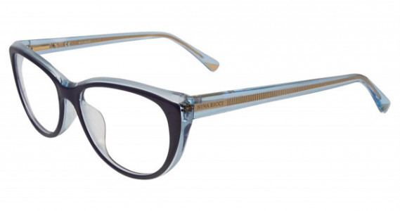 Nina Ricci VNR070 Eyeglasses, Light Blue 0M30