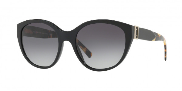 Burberry BE4242 Sunglasses, 36338G BLACK (BLACK)