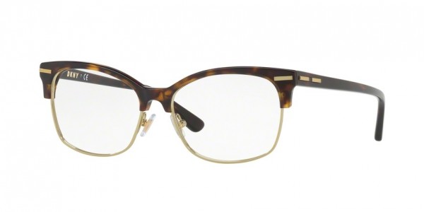 DKNY DY5655 Eyeglasses, 3707 DK TORTOISE LIGHT GOLD (HAVANA)