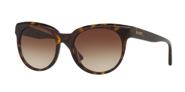 DKNY DY4143 Sunglasses, 370213 DARK TORTOISE (HAVANA)