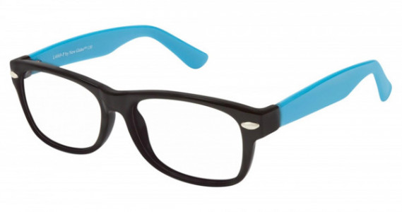 New Globe L4069-P Eyeglasses, BLACK/BLUE