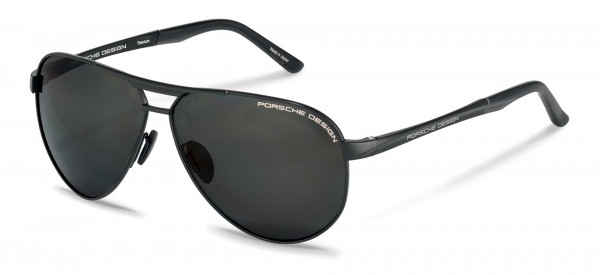 Porsche Design P8649 Sunglasses, A black (grey polarized)