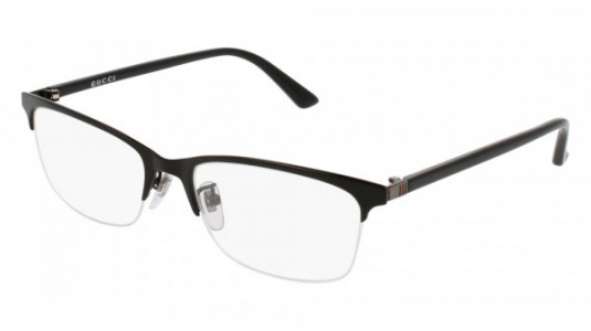 Gucci GG0132OJ Eyeglasses, 001 - BLACK