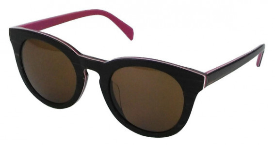 Elizabeth Arden EA 5239 Sunglasses, 1-BROWN/PINK