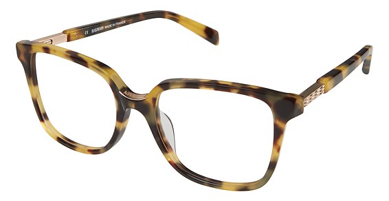 Balmain 1075 Eyeglasses, C04 Yellow Tortoise