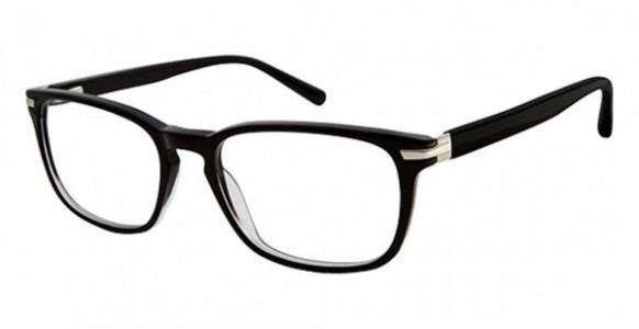 Van Heusen S368 Eyeglasses, Black