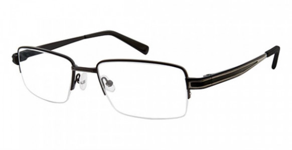 Van Heusen S366 Eyeglasses, Black