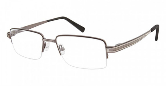 Van Heusen S366 Eyeglasses, Gunmetal