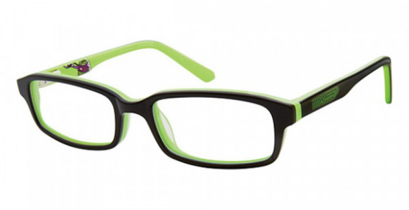 Nickelodeon Scholar Eyeglasses, Black
