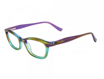 NRG R595 Eyeglasses, C-1 Tea/Jade/Purple