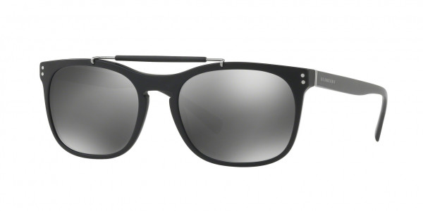 Burberry BE4244F Sunglasses, 34646G MATTE BLACK (BLACK)