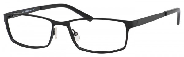 Adensco AD 111 Eyeglasses, 0003 MATTE BLACK
