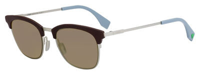 Fendi Ff 0228/S Sunglasses, 04ES(70) Silver Brown Black Light