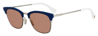 Fendi Ff 0228/S Sunglasses, 0J2B(4S) Silver Ed