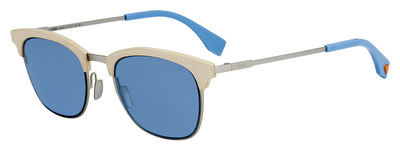 Fendi Ff 0228/S Sunglasses, 0SCB(KU) Silver Blue