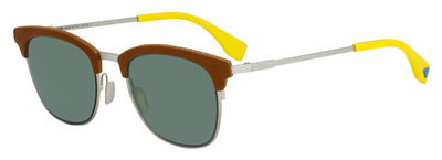 Fendi Ff 0228/S Sunglasses, 0VGV(QT) Silver Green