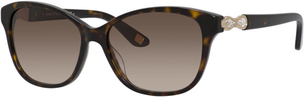 Saks Fifth Avenue SAKS 89/S Sunglasses, 0086 Dark Havana