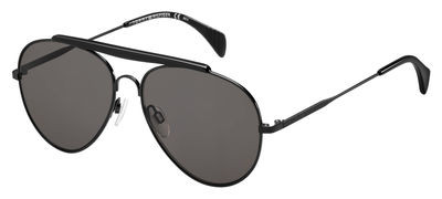 Tommy Hilfiger Th 1454/S Sunglasses, 0006(NR) Shiny Black