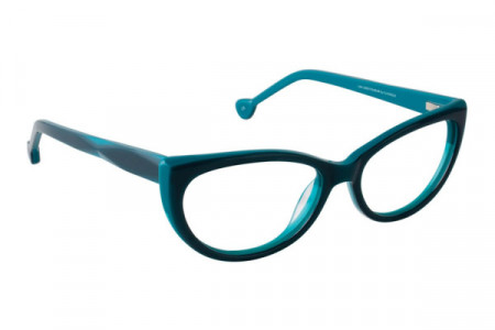 Lisa Loeb HEART BEAT Eyeglasses, Emerald (C1)