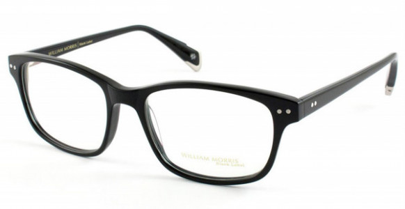 William Morris BL029 Eyeglasses, Shiny Black (C1)