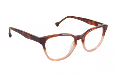 Lisa Loeb Kiss Eyeglasses, Tortoise Peach (C1)
