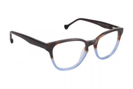Lisa Loeb Kiss Eyeglasses, Tortoise Blue Ice (C2)