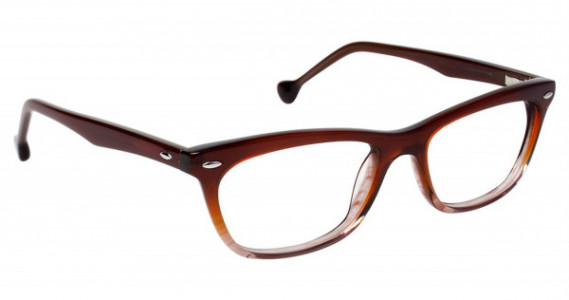 Lisa Loeb LOVED YOU Eyeglasses, Honey (C1) - Ar Coat