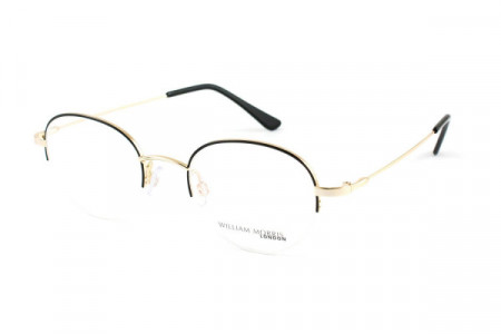 William Morris WM8590 Eyeglasses, Black & Gold (C2)