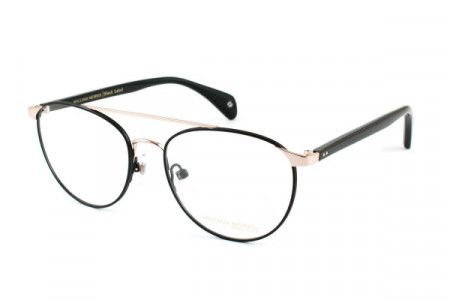 William Morris BL045 Eyeglasses, Black/Gold (C1)