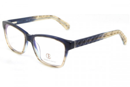 CIE SEC102 Eyeglasses, Blue/Crystal (3)