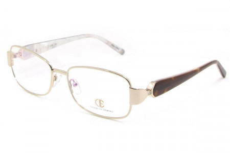 CIE SEC116 Eyeglasses, Gold/Demi Brown (3)