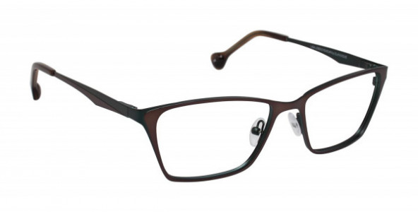 Lisa Loeb AIR Eyeglasses, Mocha (C3)