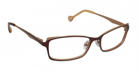 Lisa Loeb AMAZED Eyeglasses, Walnut (C3)