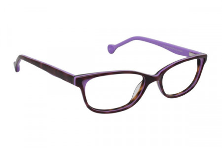 Lisa Loeb HURRICANE Eyeglasses, Tort/Violet (C4)
