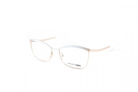 William Morris WM7600 Eyeglasses, White/Gold (C2)